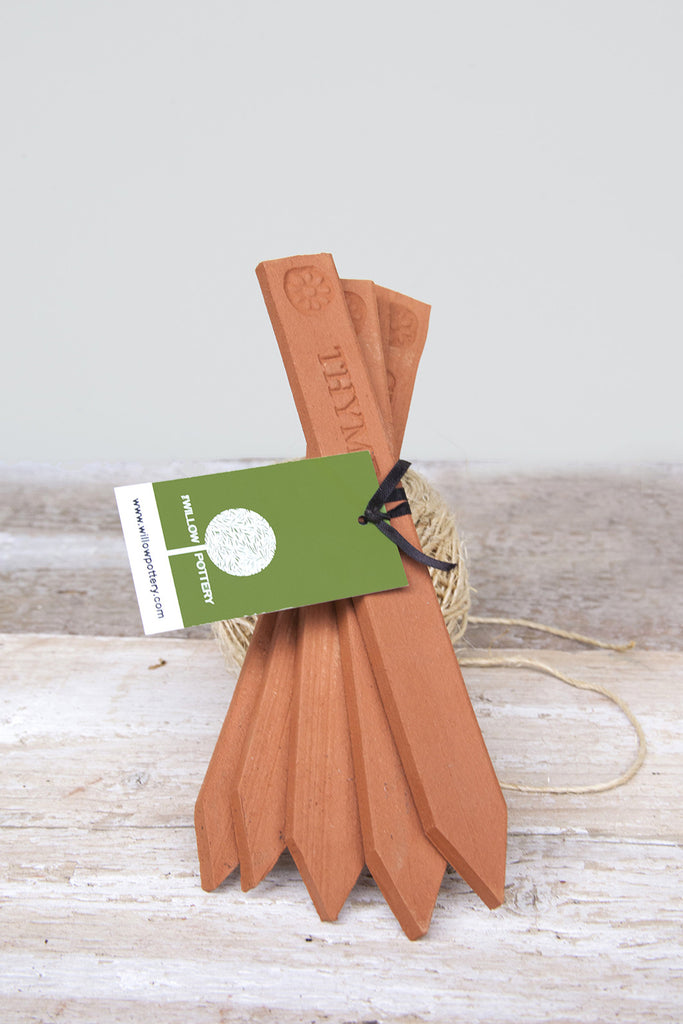 Terracotta Herb Labels